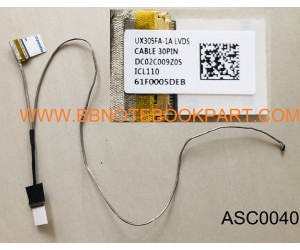 ASUS LCD Cable สายแพรจอ  UX305 UX305FA UX305LA  (30 Pin)   DC02C009Z0S